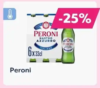 Flink Peroni 6x33CL aanbieding