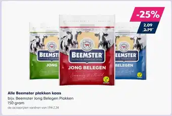 Flink Beemster plakken kaas 150 gram aanbieding