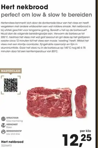 HANOS Hert nekbrood aanbieding