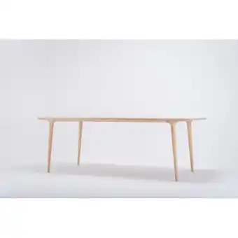 fonQ Gazzda fawn table houten eettafel whitewash - 2... aanbieding