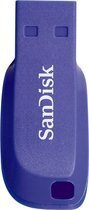 Bol.com Sandisk cruzer blade - usb-stick - 16 gb blauw aanbieding