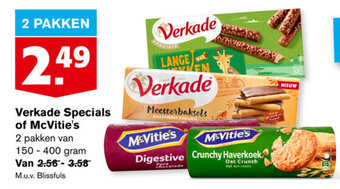 Hoogvliet Verkade Specials of McVitie's aanbieding
