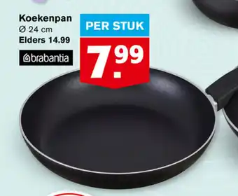 Hoogvliet Brabantia Koekenpan 24 cm aanbieding