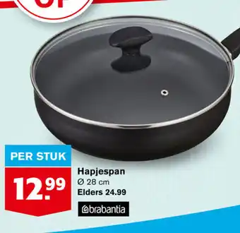 Hoogvliet Brabantia Hapjespan 28 cm aanbieding