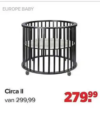 Baby-Dump Europe baby circa ii box aanbieding