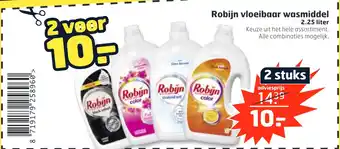 Trekpleister Robijn vloeibaar wasmiddel aanbieding