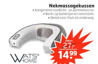 Trekpleister Nekmassagekussen aanbieding