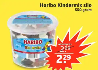 Trekpleister Haribo Kindermix silo aanbieding