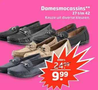 Trekpleister Damesmocassins** aanbieding