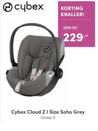 Baby & Tiener Cybex cloud z i size soho grey aanbieding