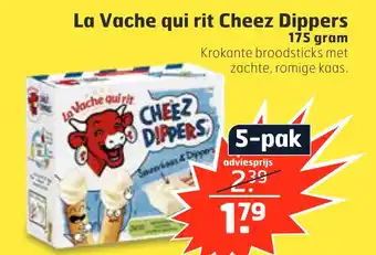 Trekpleister La Vache qui rit Cheez Dippers aanbieding