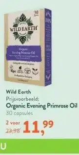 Holland & Barrett Wild earth prijsvoorbeeld: organic evening primrose oil vitamine b12 aanbieding