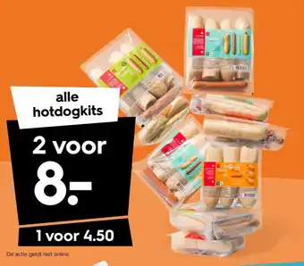 HEMA Alle hotdogkits aanbieding