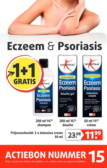 Lucovitaal Eczeem & psoriasis aanbieding