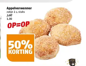 Poiesz Appelverwenner 4 stuks aanbieding