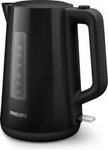 Bol.com Philips series 3000 hd9318/20 - waterkoker - zwart aanbieding