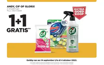 Jumbo Andy, Cif of Glorix aanbieding