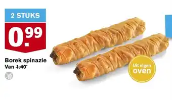 Hoogvliet Borek spinazie aanbieding