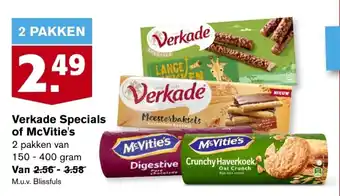 Hoogvliet Verkade Specials McVitie's 150-400g aanbieding