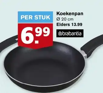 Hoogvliet Brabantia Koekenpan 20cm aanbieding