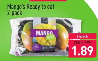 ALDI Mango ready to eat 2-pack aanbieding