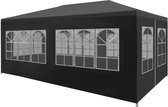Bol.com Vidaxl partytent 3x6 m antraciet aanbieding