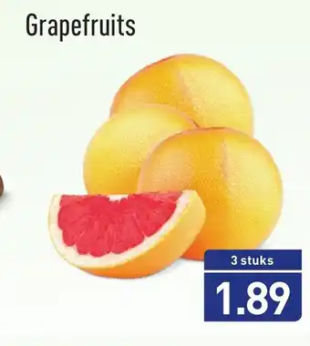 ALDI Grapefruits 3 st aanbieding