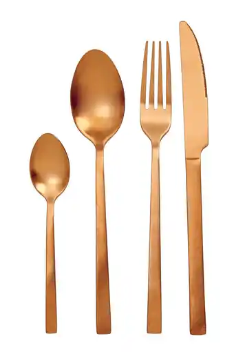 Casa Sublimo bestek 16-delig goud aanbieding
