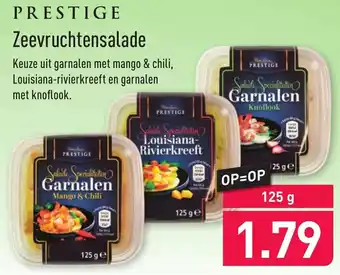 ALDI Prestige Zeevruchtensalade 125g aanbieding