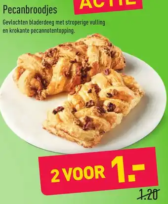 ALDI Pecanbroodjes 2 st aanbieding