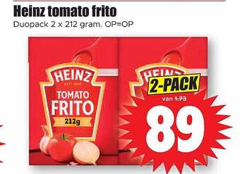 Dirk Heinz tomato frito aanbieding