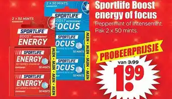 Dirk Sportlife boost energy of focus aanbieding