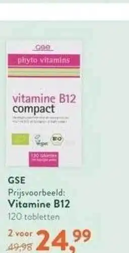 Holland & Barrett Gse vitamine b12 aanbieding