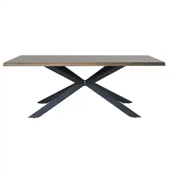 fonQ Hioshop arne eetkamertafel 100x200 cm, eiken fi... aanbieding