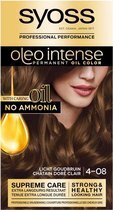 Bol.com Syoss oleo intense 4-08 licht goudbruin - 1 stuk aanbieding