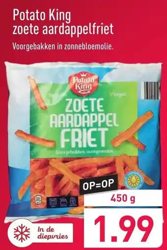 ALDI Potato King Zoete aardappelfriet 450g aanbieding