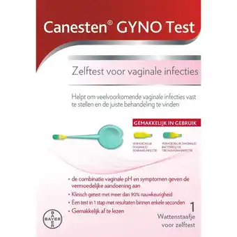 Drogisterij.net Canesten gyno test aanbieding