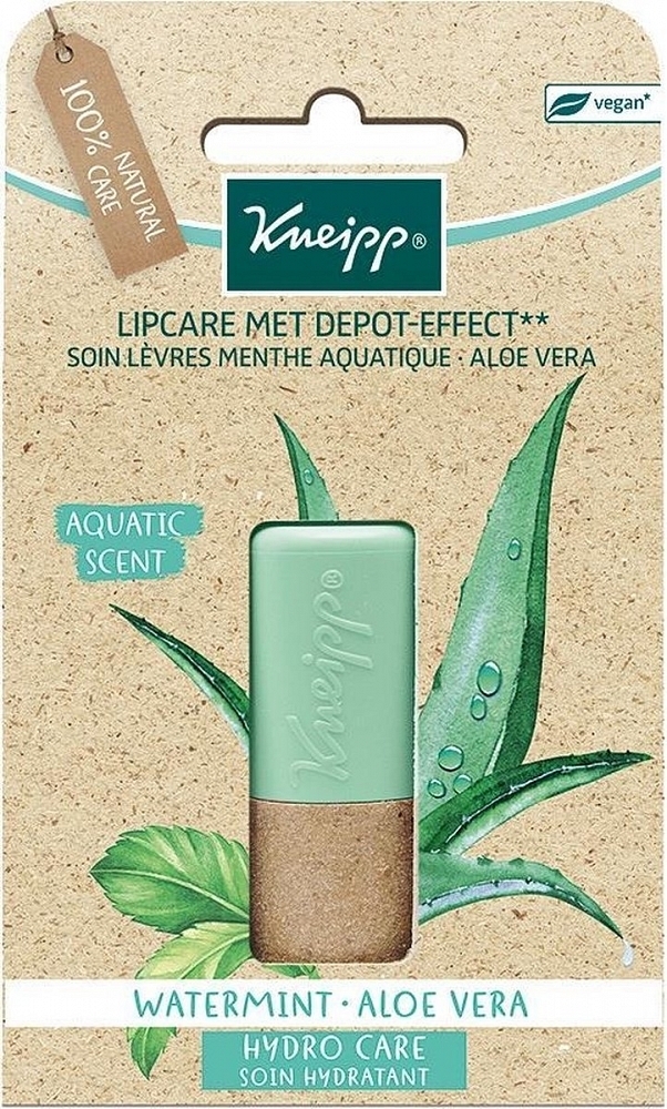 Kneipp lipcare watermintaloe vera aanbieding bij