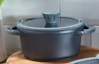ALDI Gietaluminium pan met deksel 18cm aanbieding