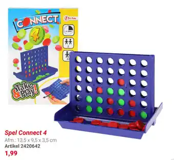 Lobbes Spel connect 4 aanbieding