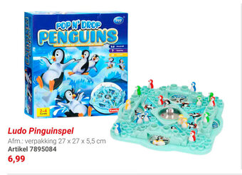 Lobbes Ludo pinguinspel aanbieding