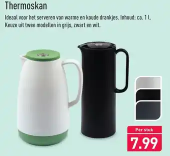 ALDI Thermoskan 1L aanbieding