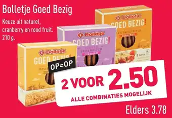 ALDI Bolletje Goed Bezig 2*210g aanbieding
