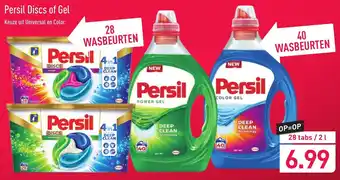 ALDI Persil discs of gel 28 tabs/2L aanbieding