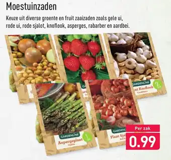 ALDI Gardenline Moestuinzaden aanbieding