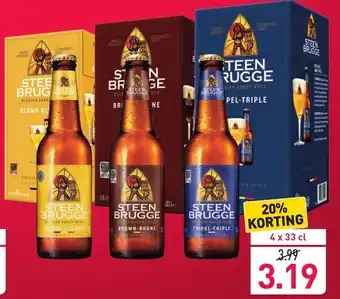 ALDI Steenbrugge 4-pack 330ml aanbieding