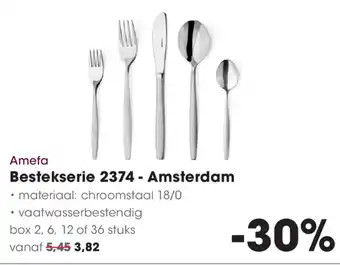 HANOS Amefa Bestekserie 2374 - Amsterdam aanbieding