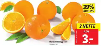 Lidl Handsinaasappels 2 kg aanbieding