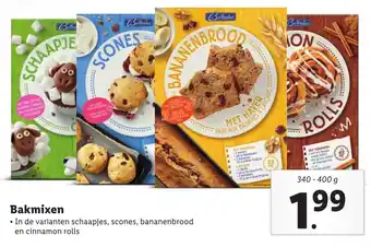 Lidl Belbake Bakmixen 340-400g aanbieding