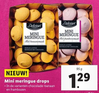 Lidl Delicieux Mini meringues 95g aanbieding